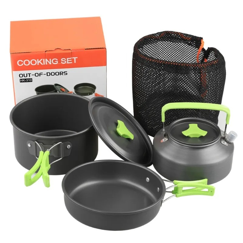 Camping Cooking Set, Outdoor K - đánh giá và giá Camping Cooking Utensil Bag