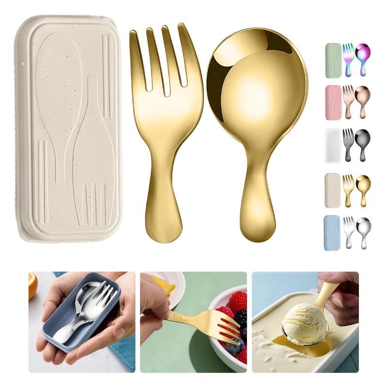 Stainless Steel Tableware Set  - đánh giá và giá Camping Outdoor Cooking Set