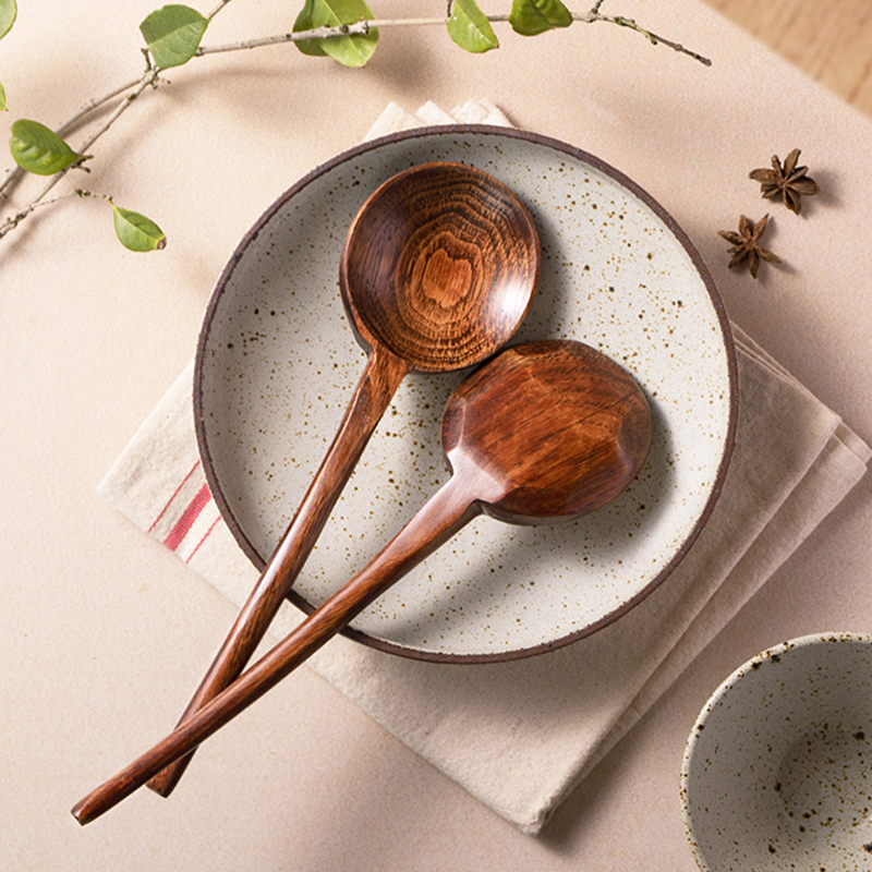 Long Handle Ramen Wooden Spoon - đánh giá và giá Japanese Camping Cooking