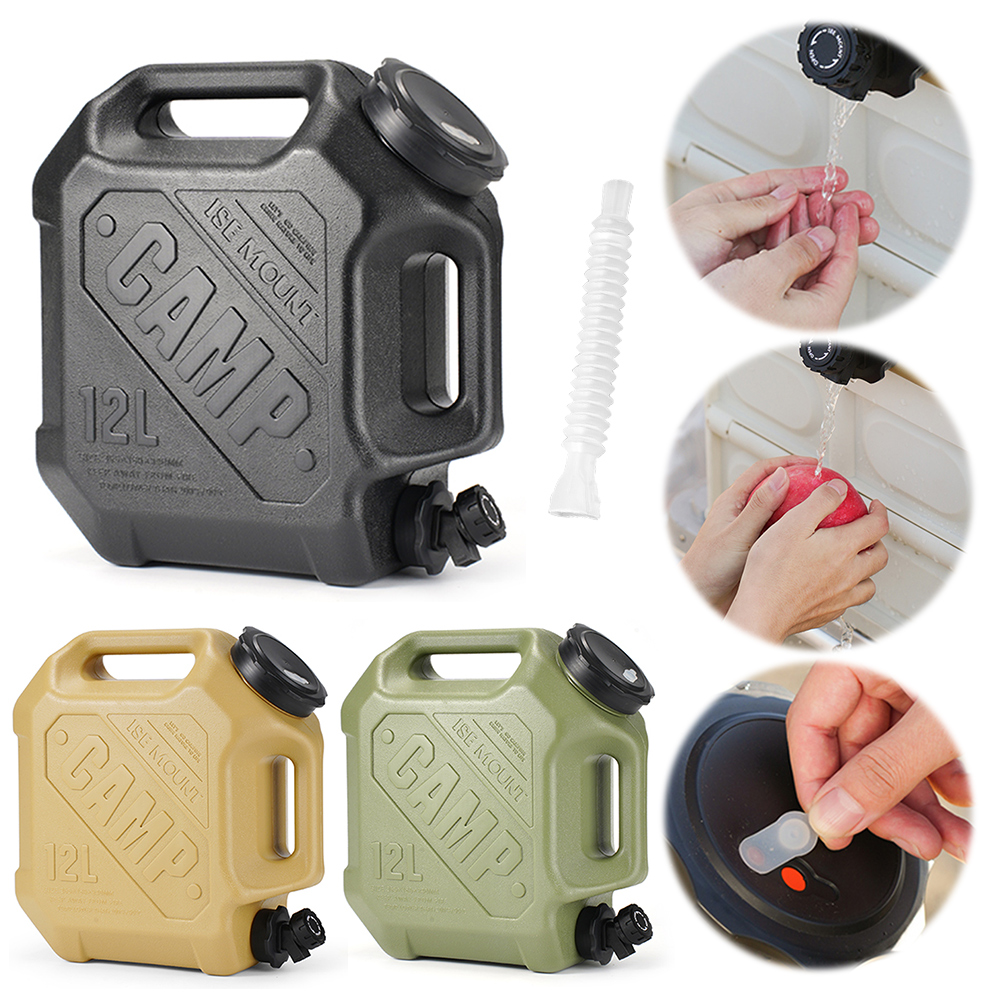 12L Camping Water Jug with Spi - đánh giá và giá Camping Cooking Pot Large