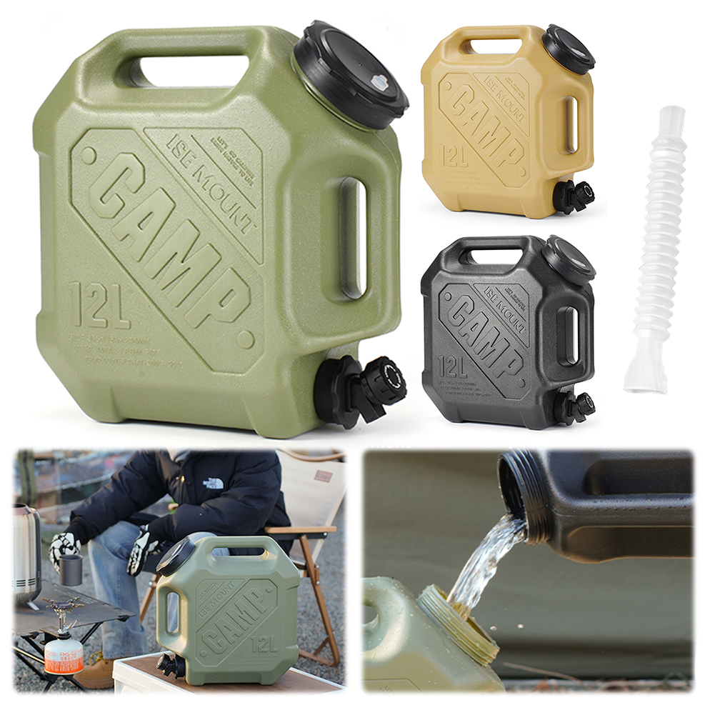 12L Camping Water Jug with Spi - đánh giá và giá Camping Cooking Pot Large