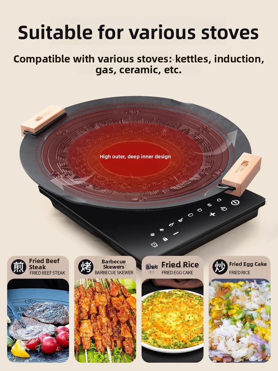 Portable Induction BBQ Grill S - đánh giá và giá Camping Cooking Plate