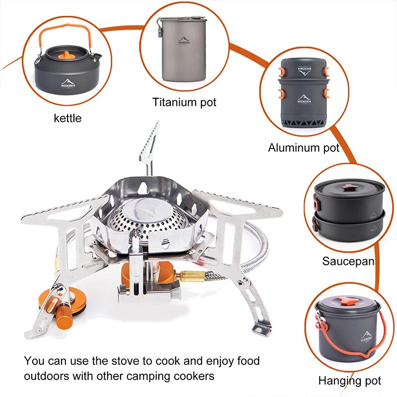 Widesea Camping Burner 3200W W - đánh giá và giá Camping Cooking Electric
