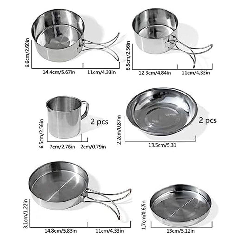 12.5CM D, 5.7CM H Camping Cook - đánh giá và giá Camping Cooking Options