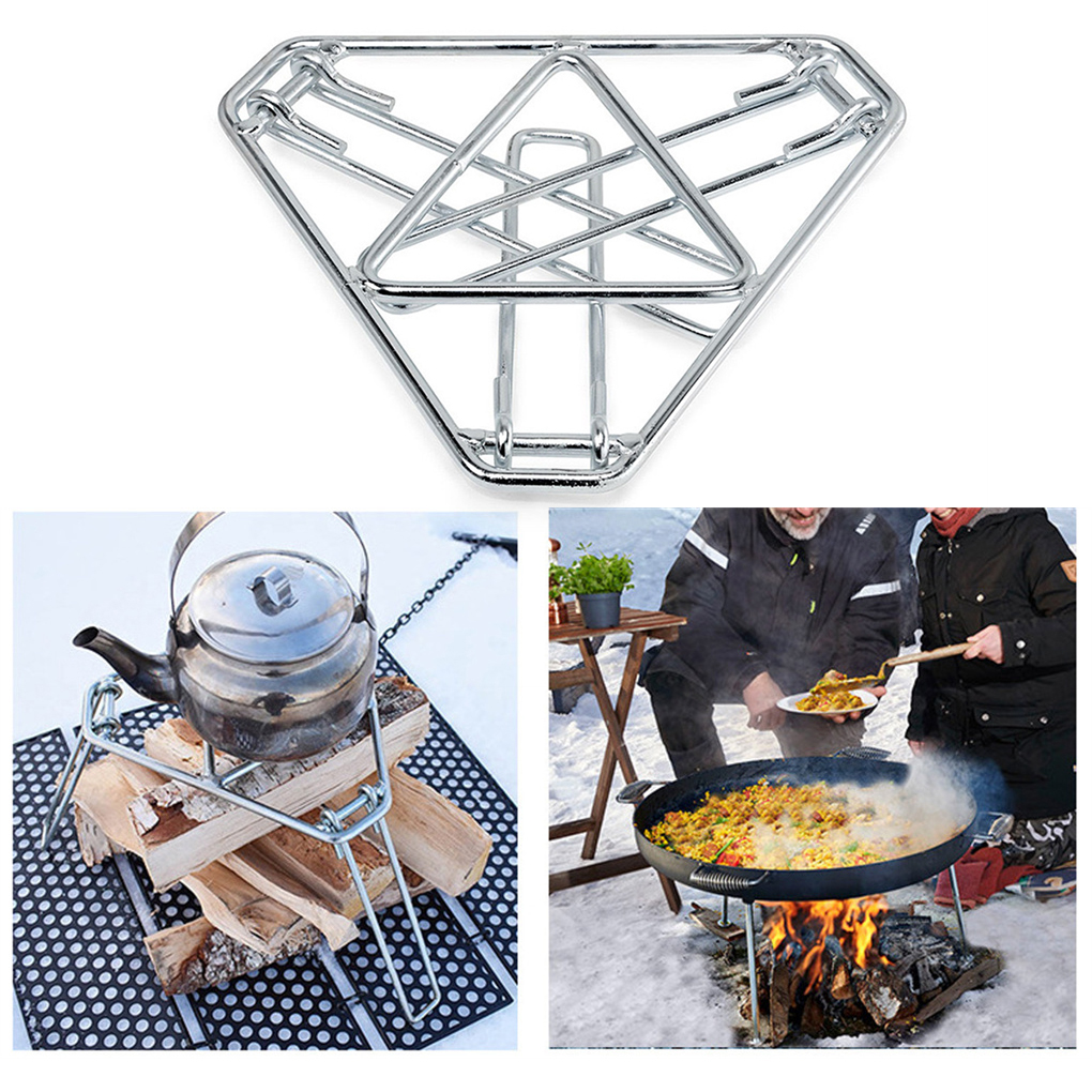 Stainless Steel Campfire Rack  - đánh giá và giá Camping Cooking Grate
