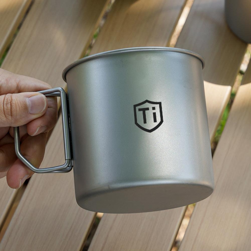 Camping Mug Titanium Cup Touri - đánh giá và giá Quechua Camping Cooking Set