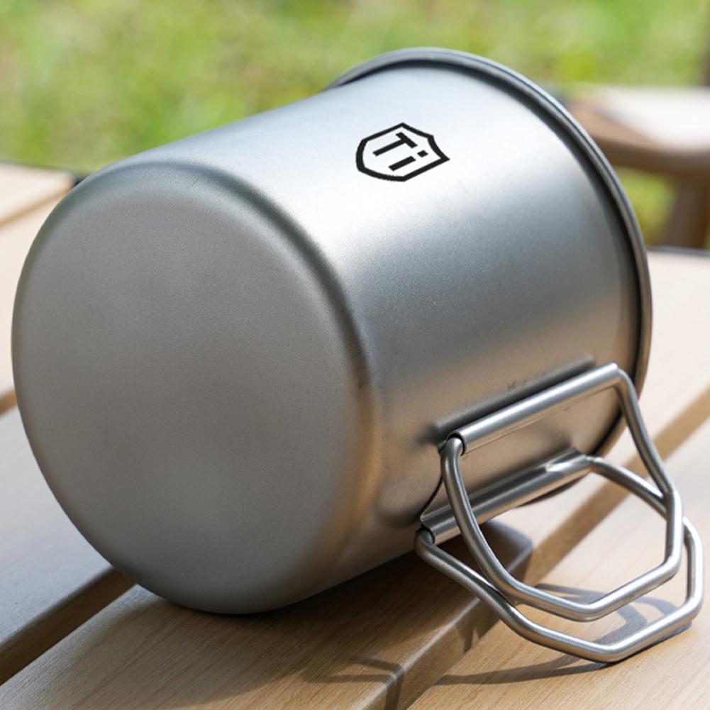 Camping Mug Titanium Cup Touri - đánh giá và giá Quechua Camping Cooking Set