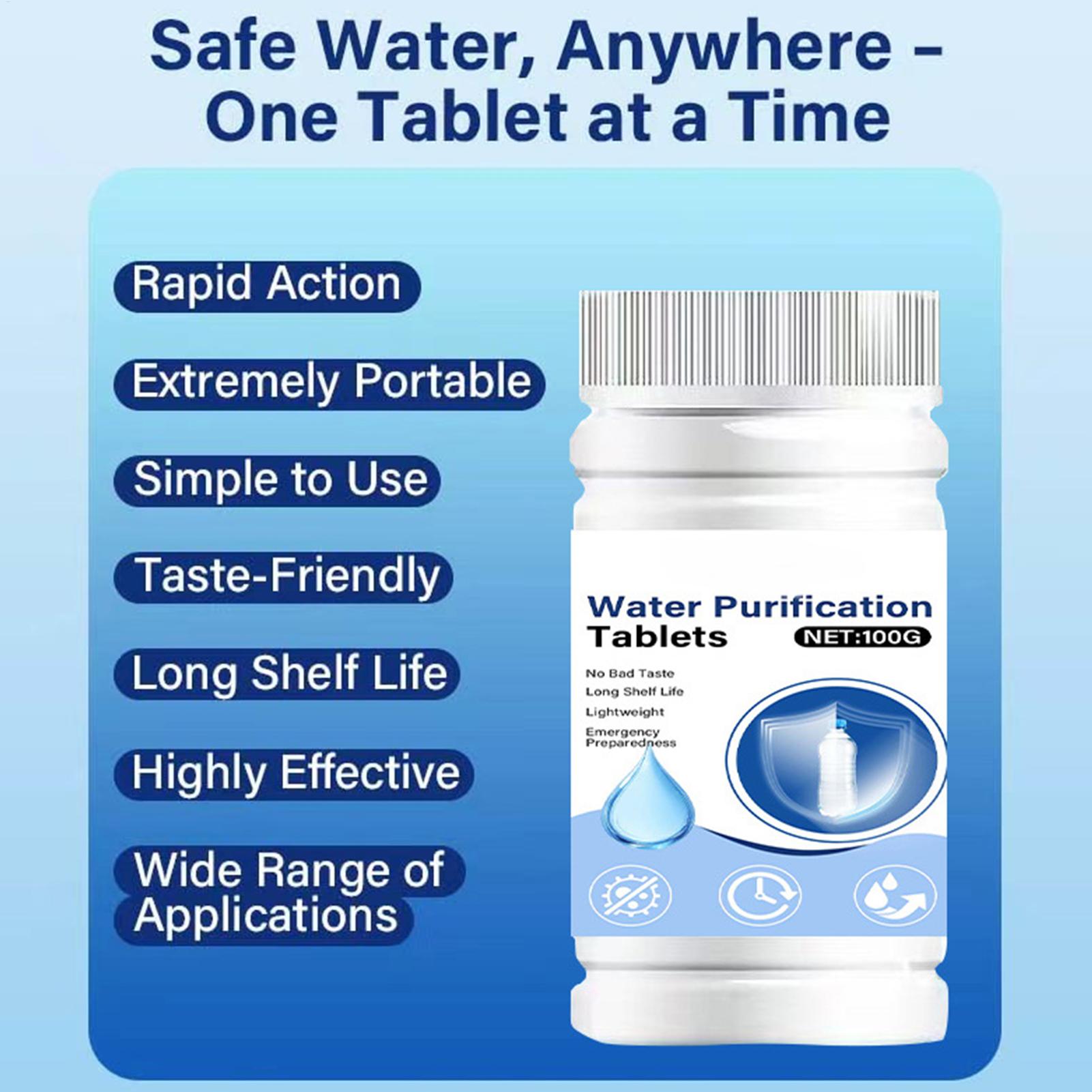 Water Purification Tablets for - đánh giá và giá Water Purification Tablet
