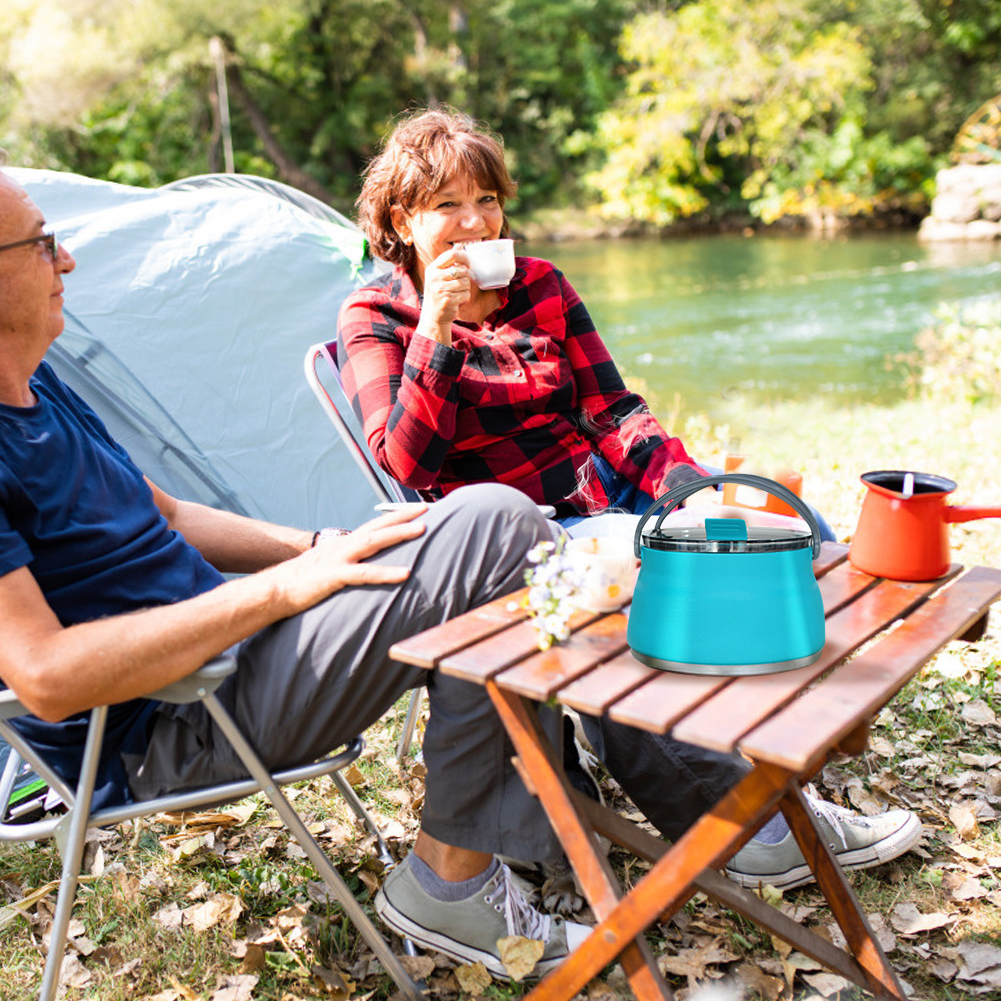 Outdoor Silicone Kettle  1L Ca - đánh giá và giá Camping Cooking Options