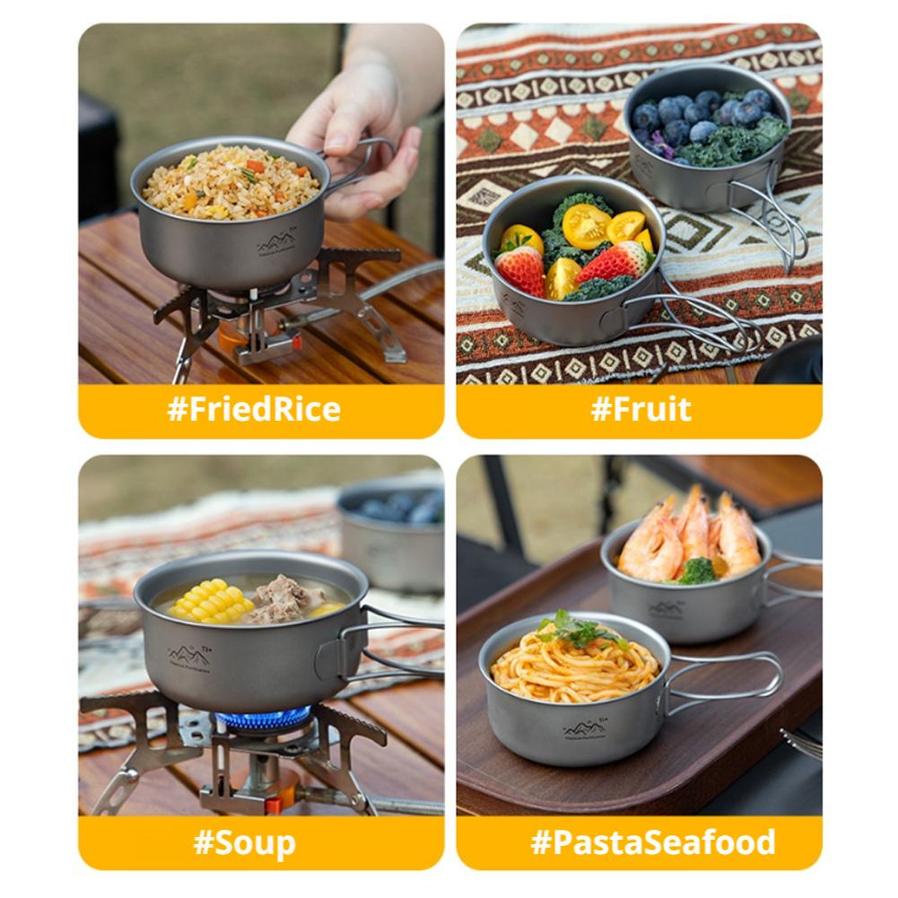 Stainless Steel Japanese-style - đánh giá và giá Japanese Camping Cooking