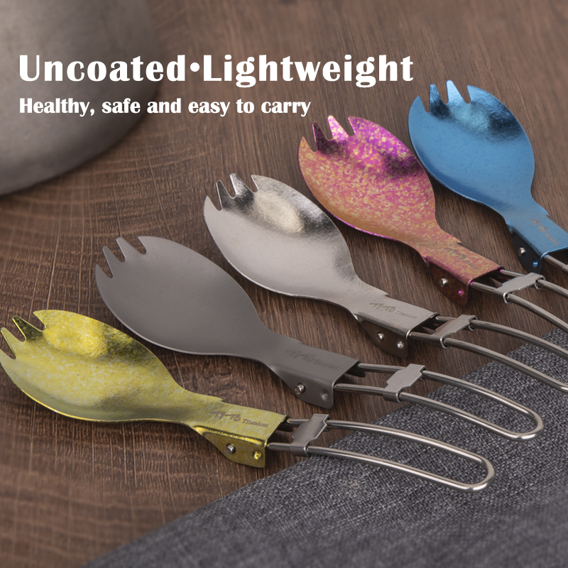 TiTo Titanium Folding Spork Po - đánh giá và giá Camping Cooking Meals