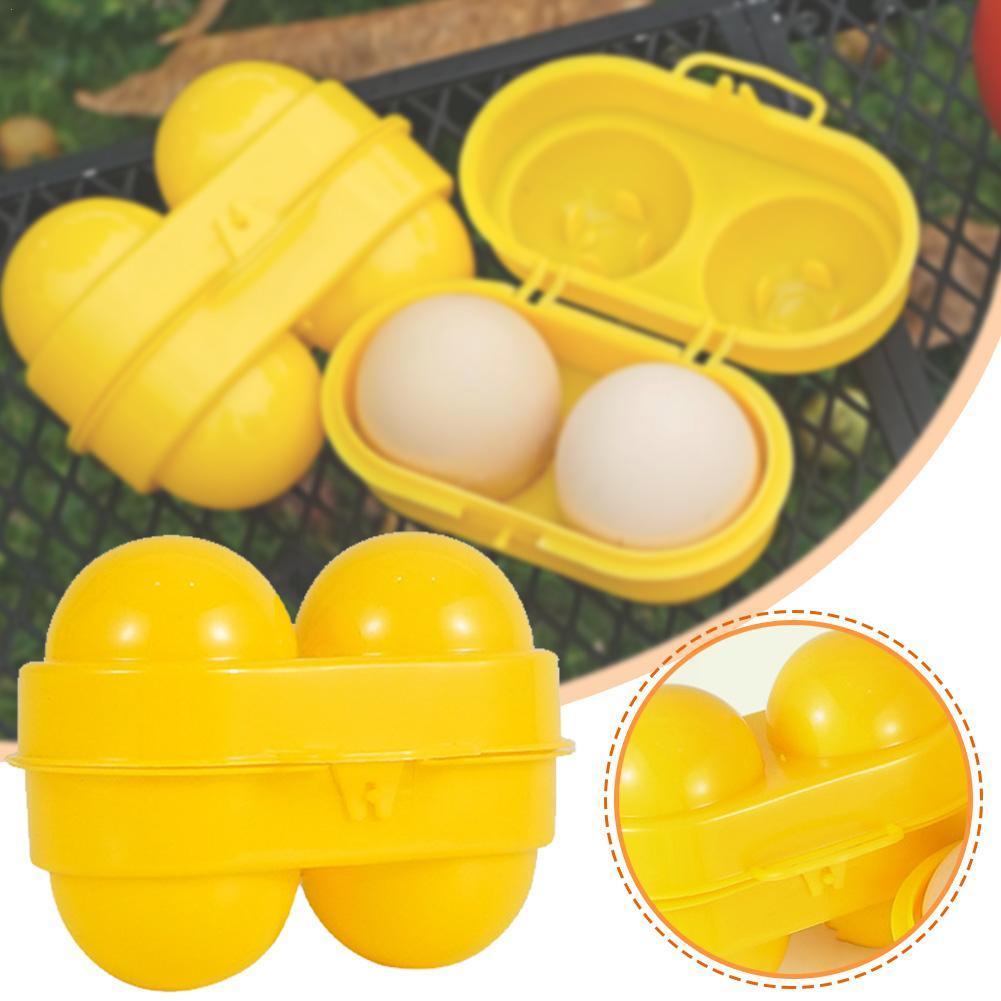 2 Grid Egg Storage Box Contain - đánh giá và giá Camping Cooking Range