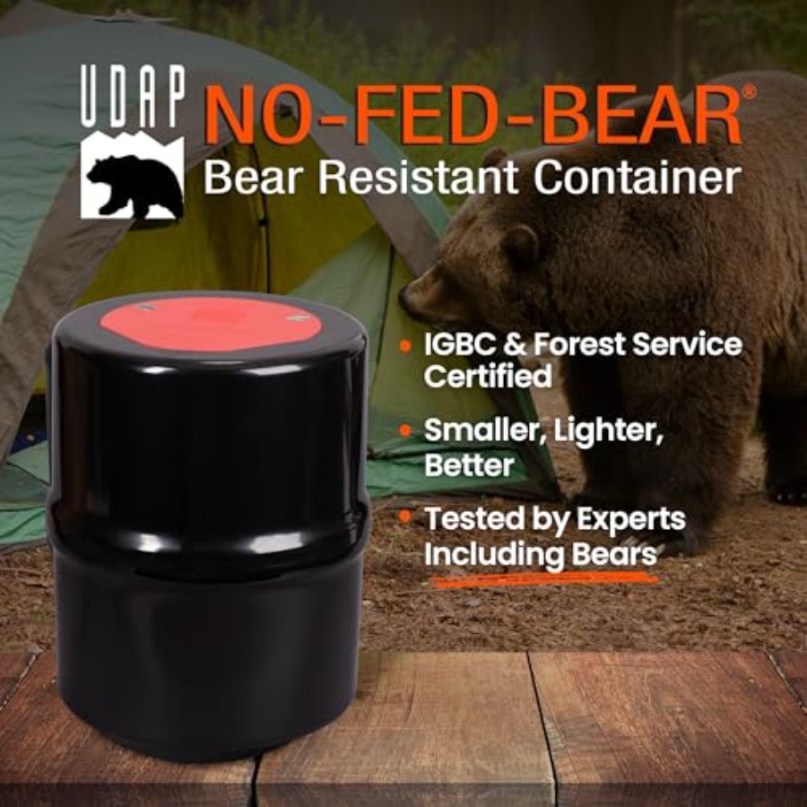 Bear-Resistant Food Canister I - đánh giá và giá Bear Canister Food