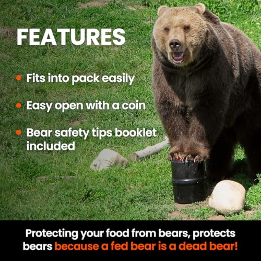 Bear-Resistant Food Canister I - đánh giá và giá Bear Canister Food