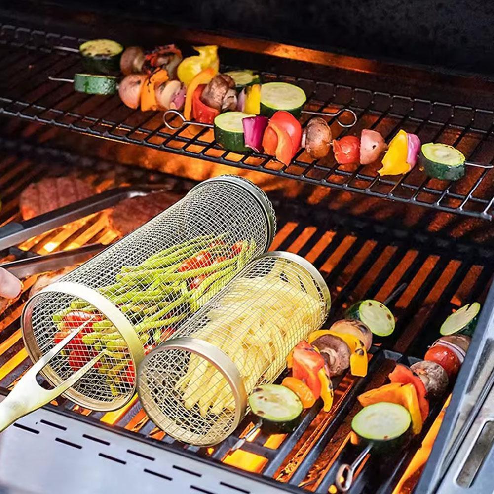 Barbecue Grill Grate Barbecue  - đánh giá và giá Camping Outdoor Cooking Set