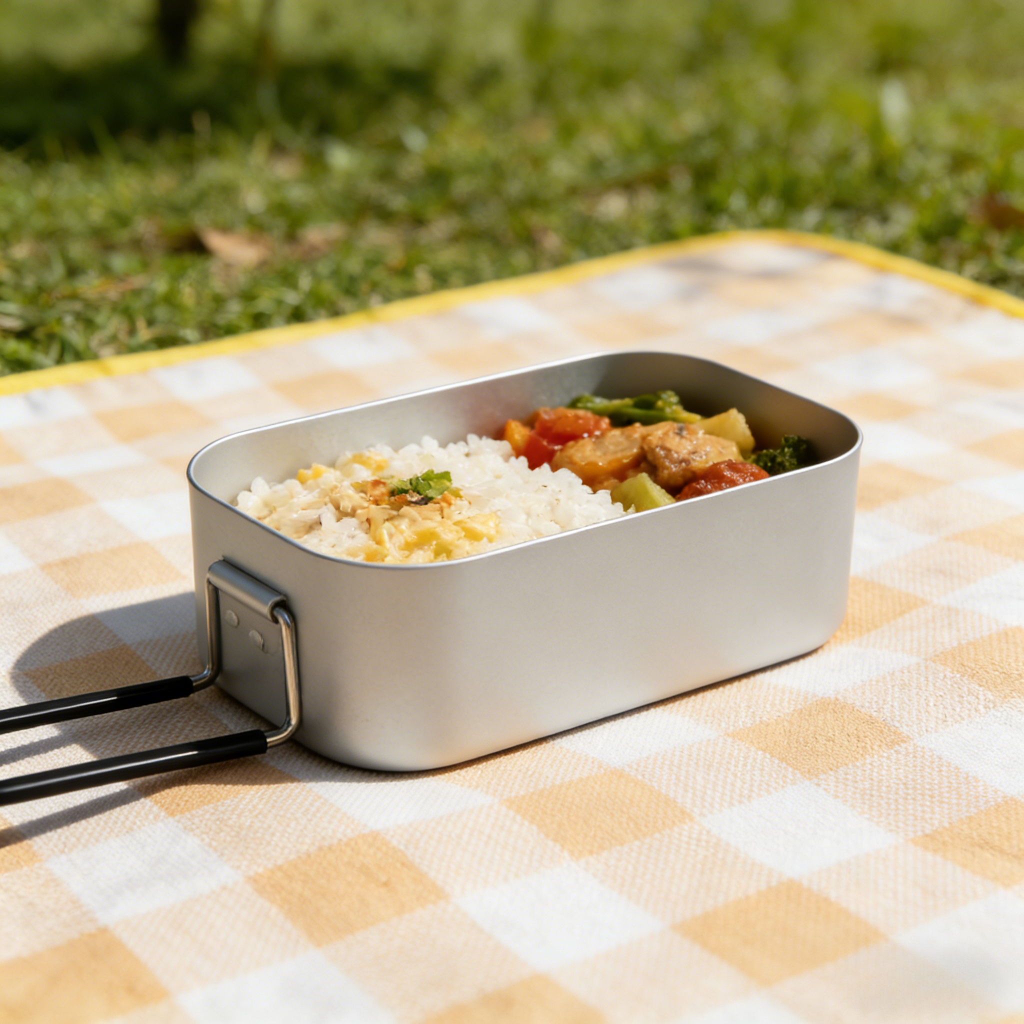 Aluminum Alloy Lunch Box Porta - đánh giá và giá Japanese Camping Cooking