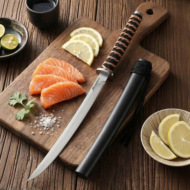 1PC Japanese style knife, for  - đánh giá và giá Japanese Camping Cooking