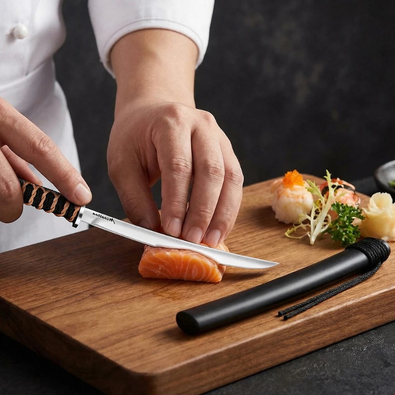 1PC Japanese style knife, for  - đánh giá và giá Japanese Camping Cooking