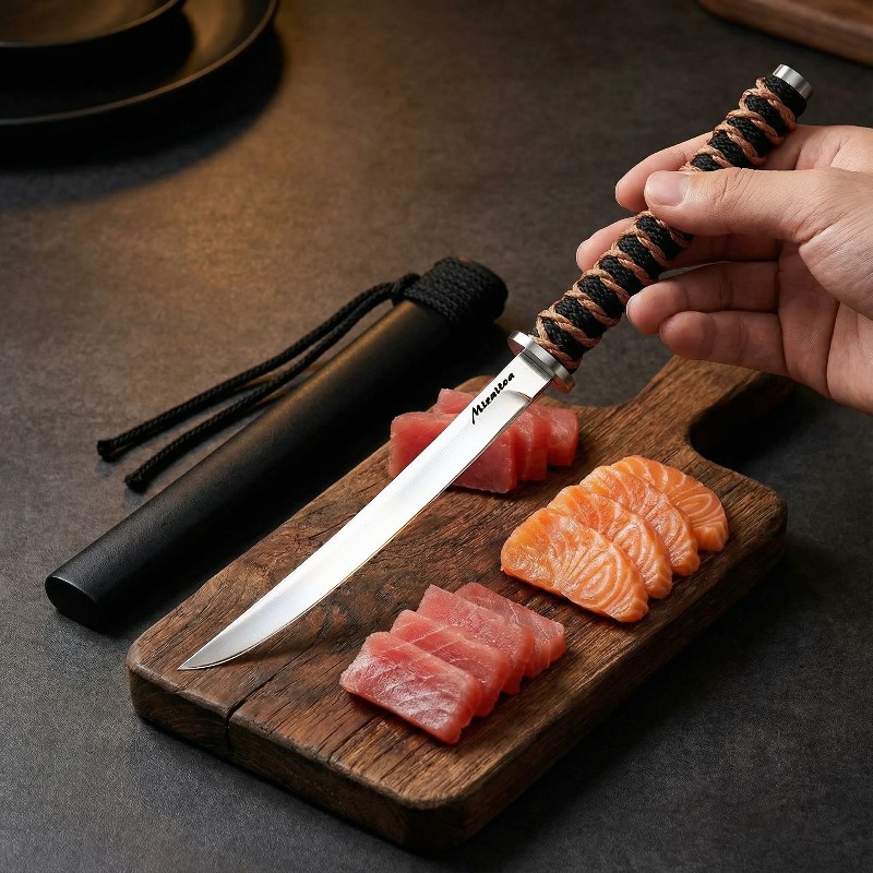 1PC Japanese style knife, for  - đánh giá và giá Japanese Camping Cooking
