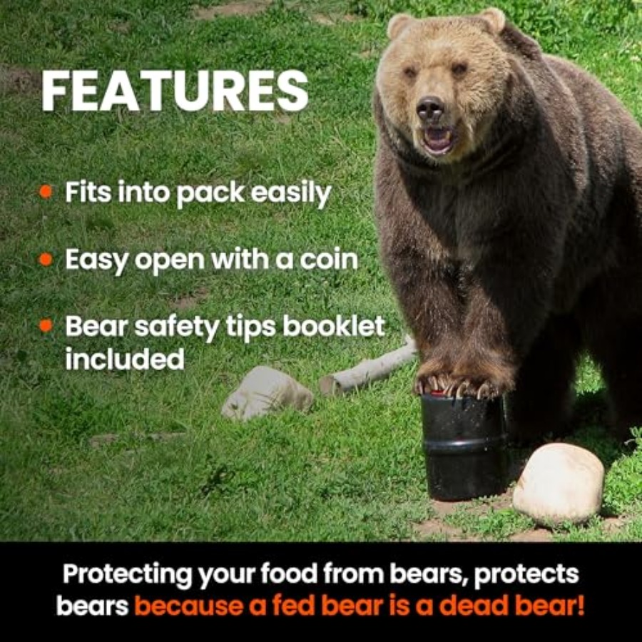 Bear-Resistant Food Canister I - đánh giá và giá Bear Canister Food