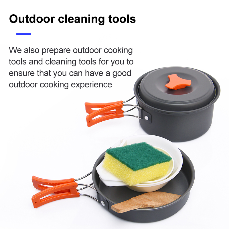 Widesea Camping Outdoor Cookwa - đánh giá và giá Quechua Camping Cooking Set