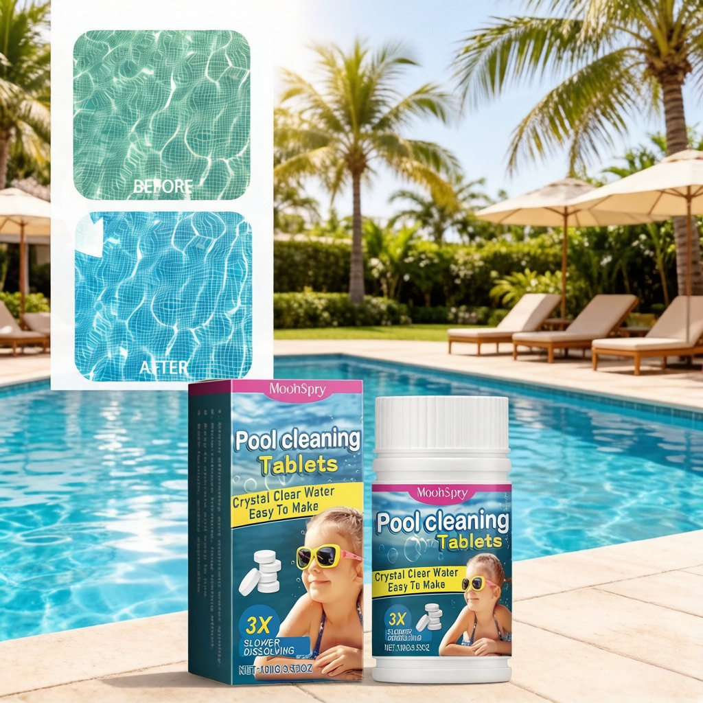 Home Pool Cleaning Slow-Releas - đánh giá và giá Water Purification Tablet