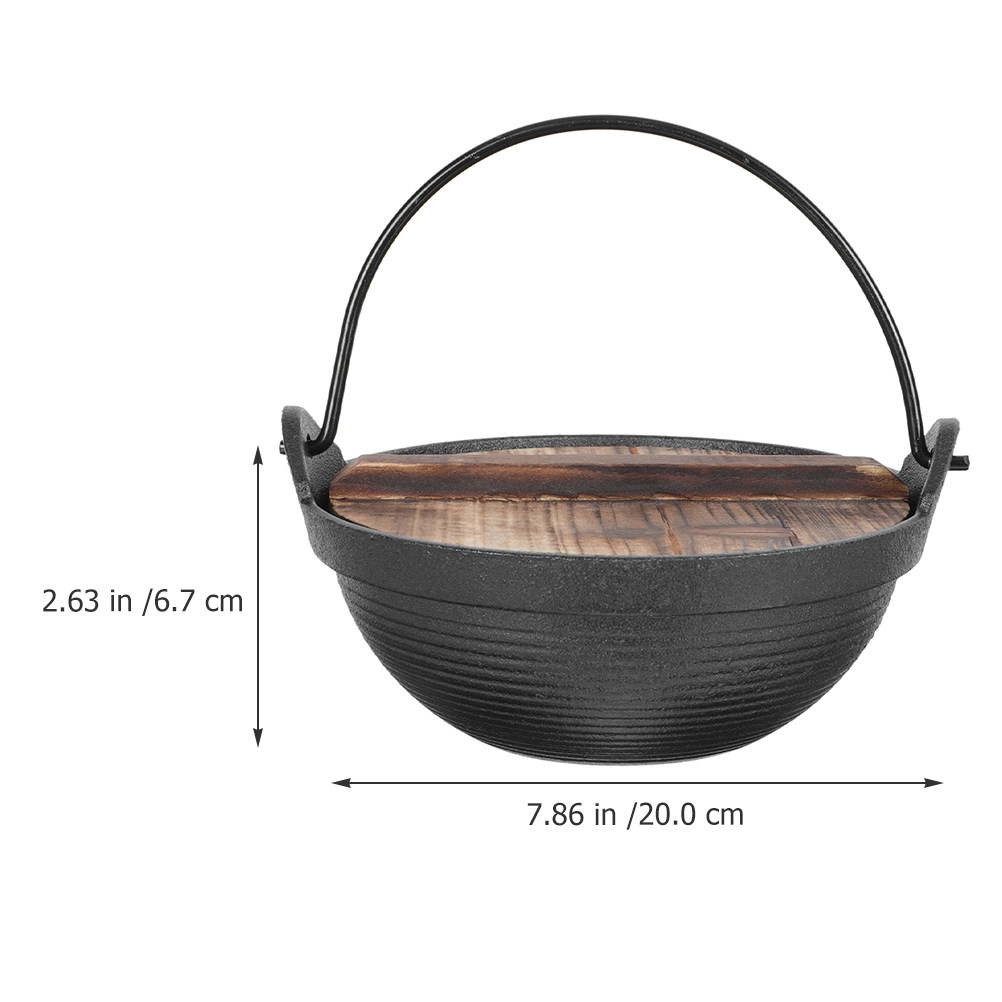 Japanese Style Iron Stewing Po - đánh giá và giá Japanese Camping Cooking