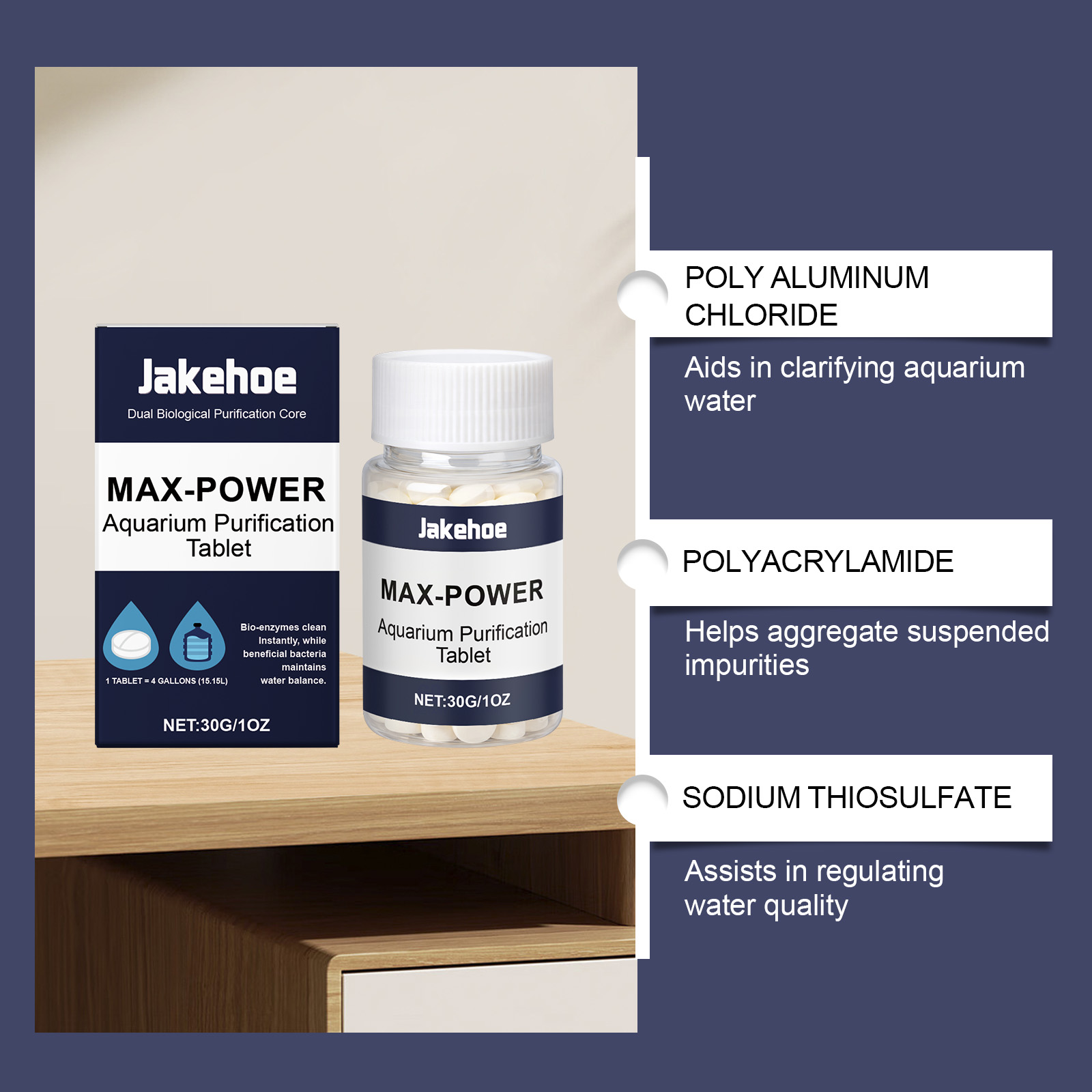 Aquarium Purification Tablets  - đánh giá và giá Water Purification Tablet