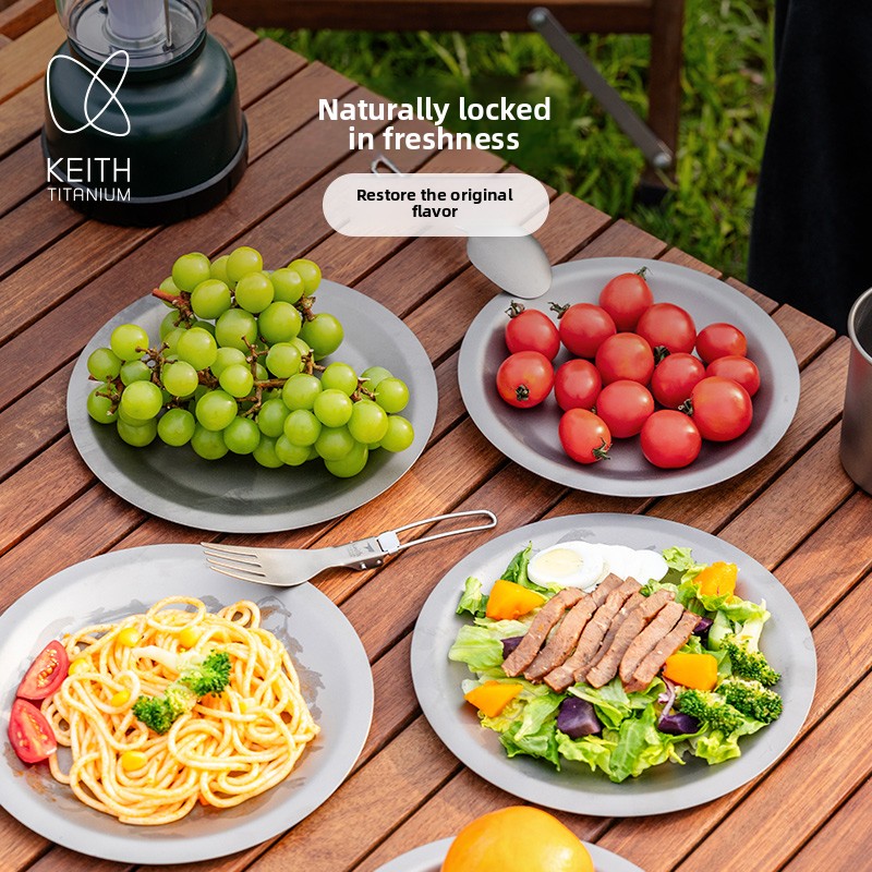 Keith Titanium Steamed Dish Ul - đánh giá và giá Camping Cooking Meals