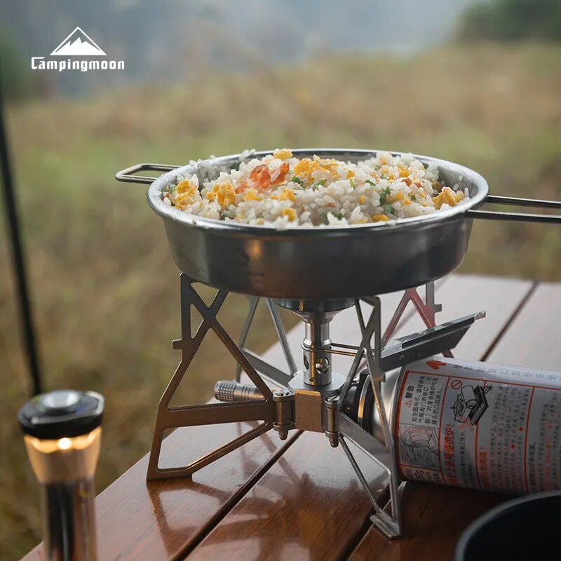 CAMPINGMOON XD-3-NE Butterfly  - đánh giá và giá Camping Cooking Gas Stove Portable Tool