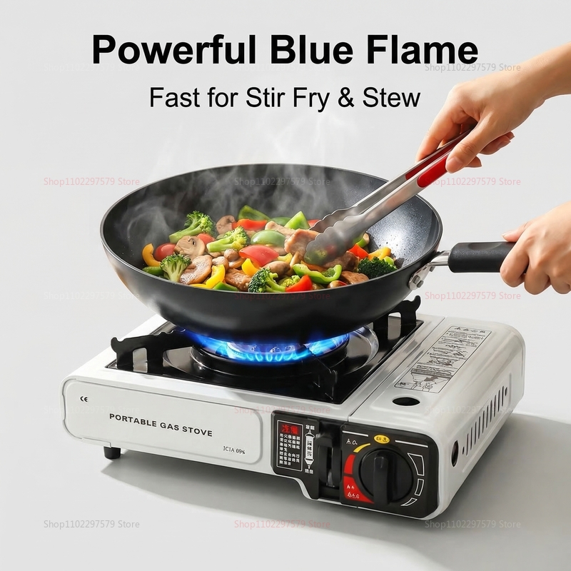 Camping gas stove portable fol - đánh giá và giá Camping Cooking Gas Stove Portable Tool