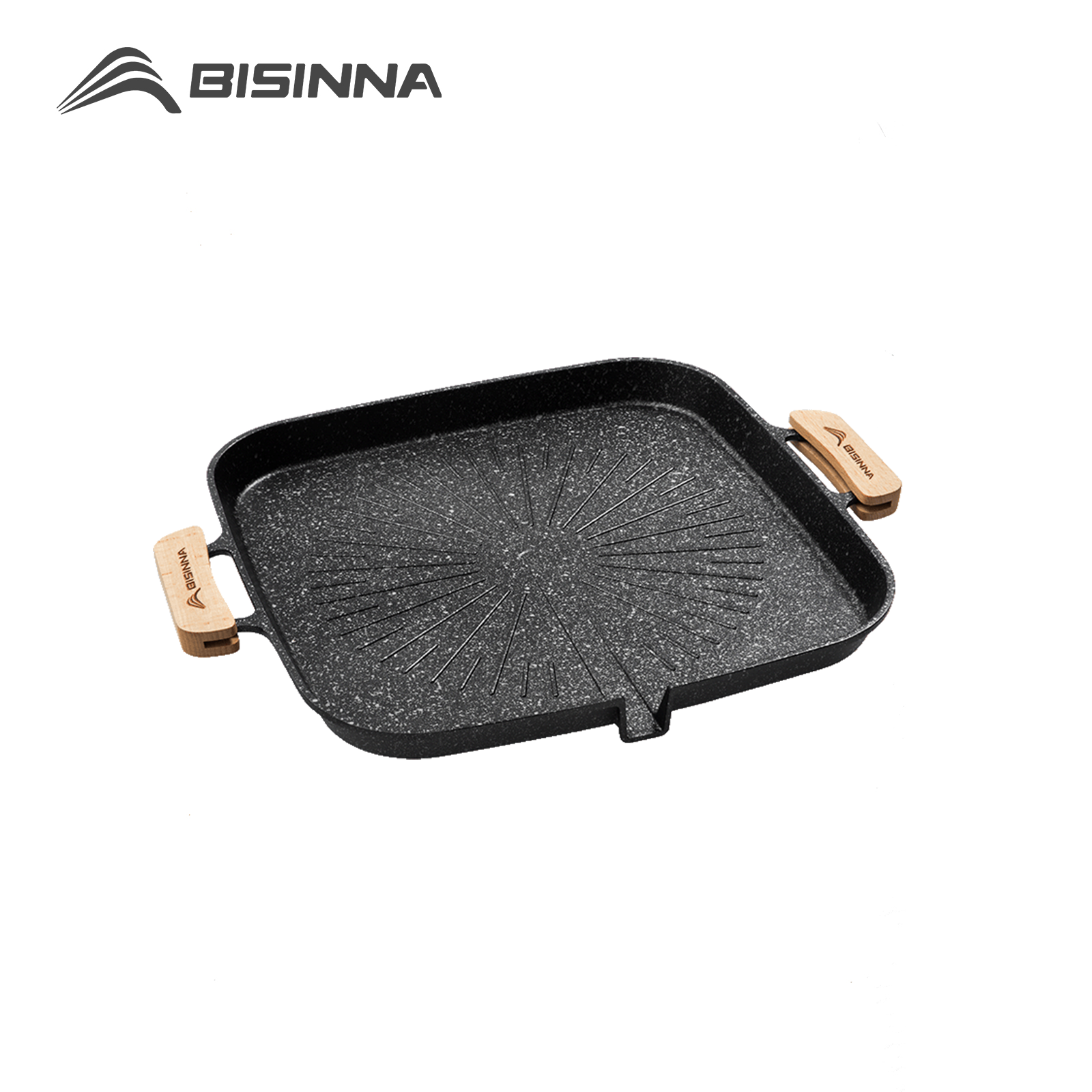 BISINNA Square BBQ Grill Pan N - đánh giá và giá Camping Cooking Dishes