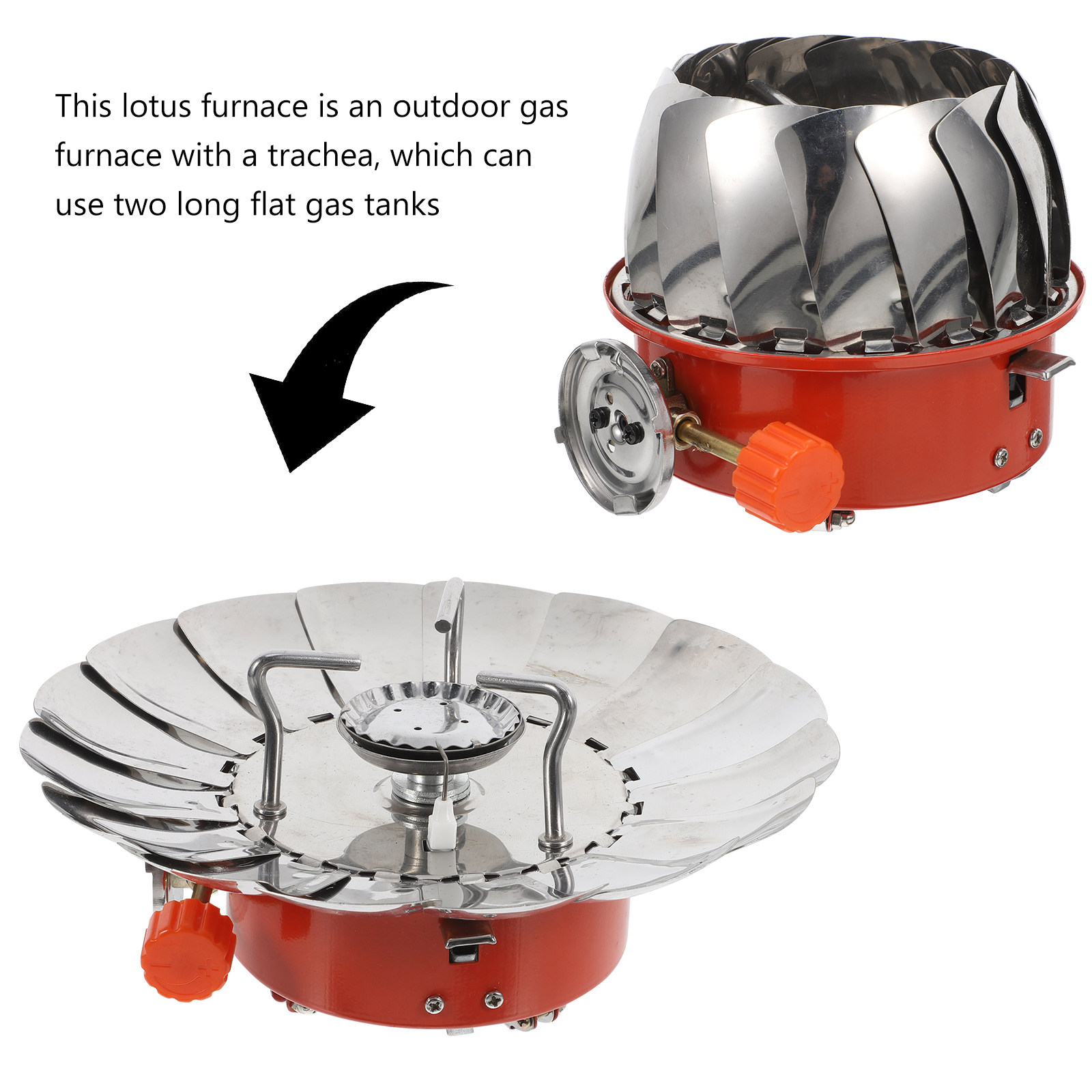 Portable Mini Lotus Furnace Wi - đánh giá và giá Camping Cooking Range