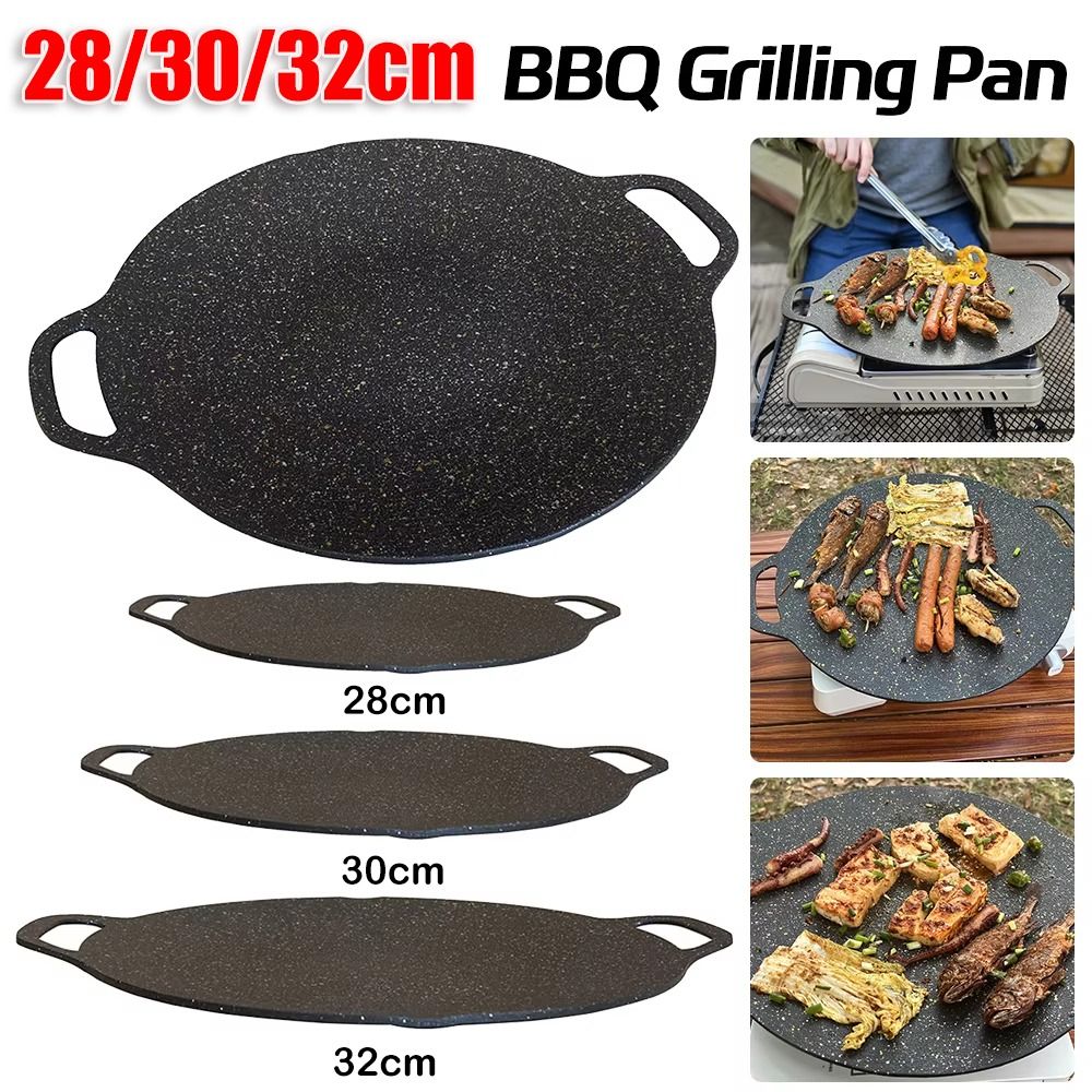 28/30/32cm New Korean Barbecue - đánh giá và giá Camping Cooking Range