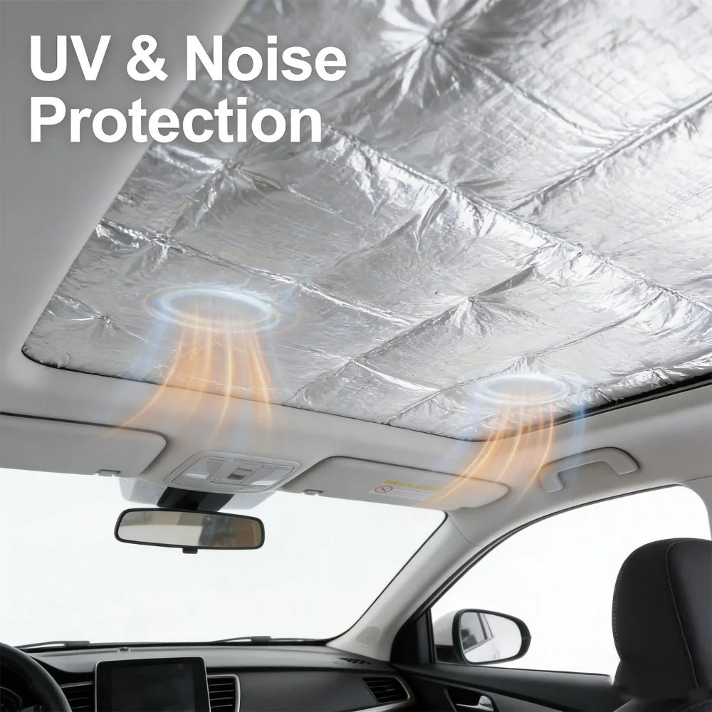 Soundproof Deadener Pad Auto H - đánh giá và giá Aluminum Foil Heavy Duty
