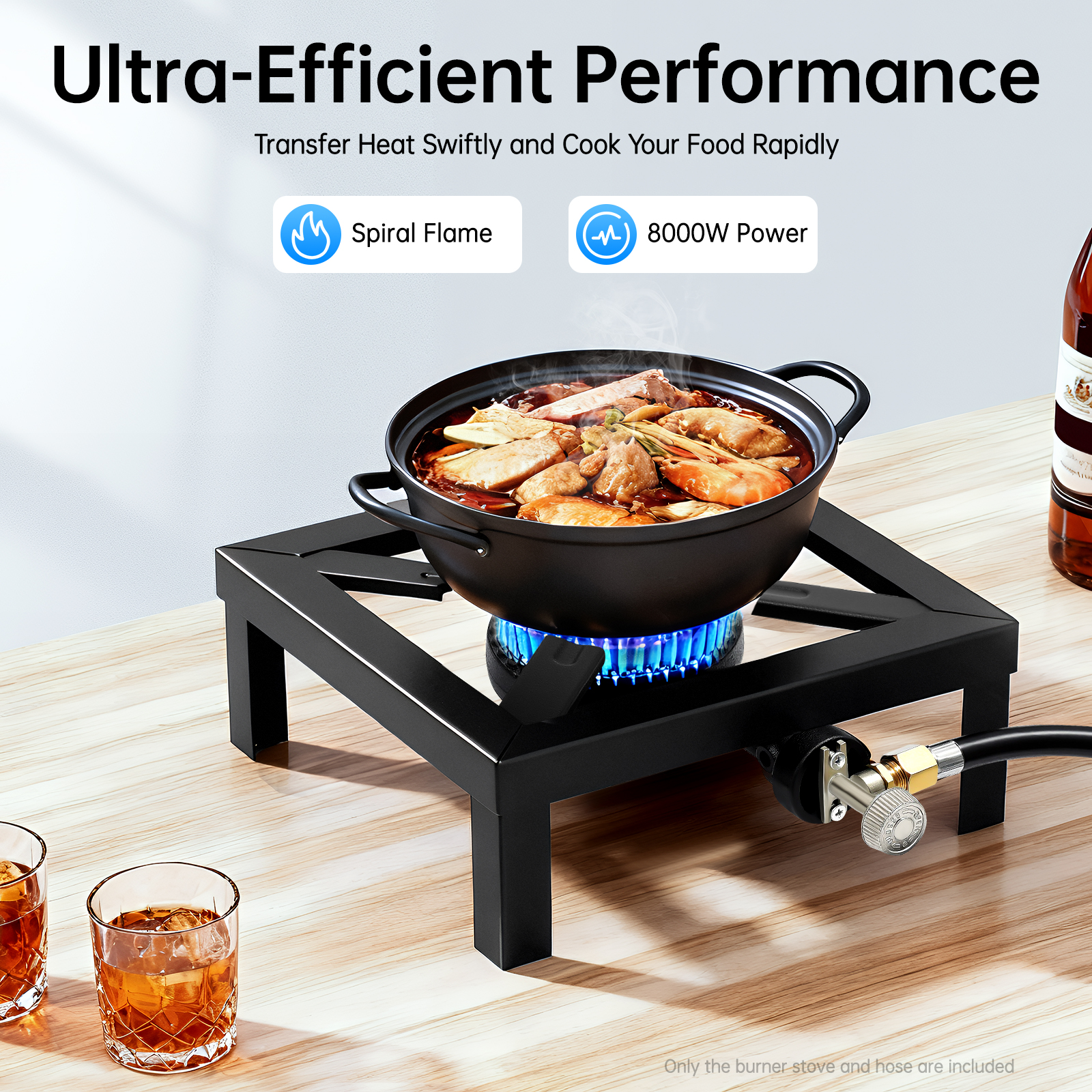 Portable Single Burner Outdoor - đánh giá và giá Camping Cooking Plate