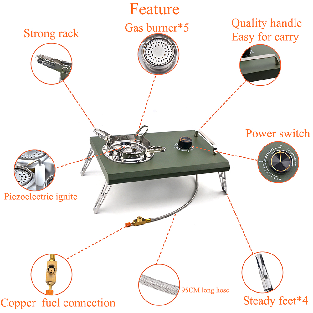 IGT Tabletop Stove 15800W Outd - đánh giá và giá Camping Cooking Fuel