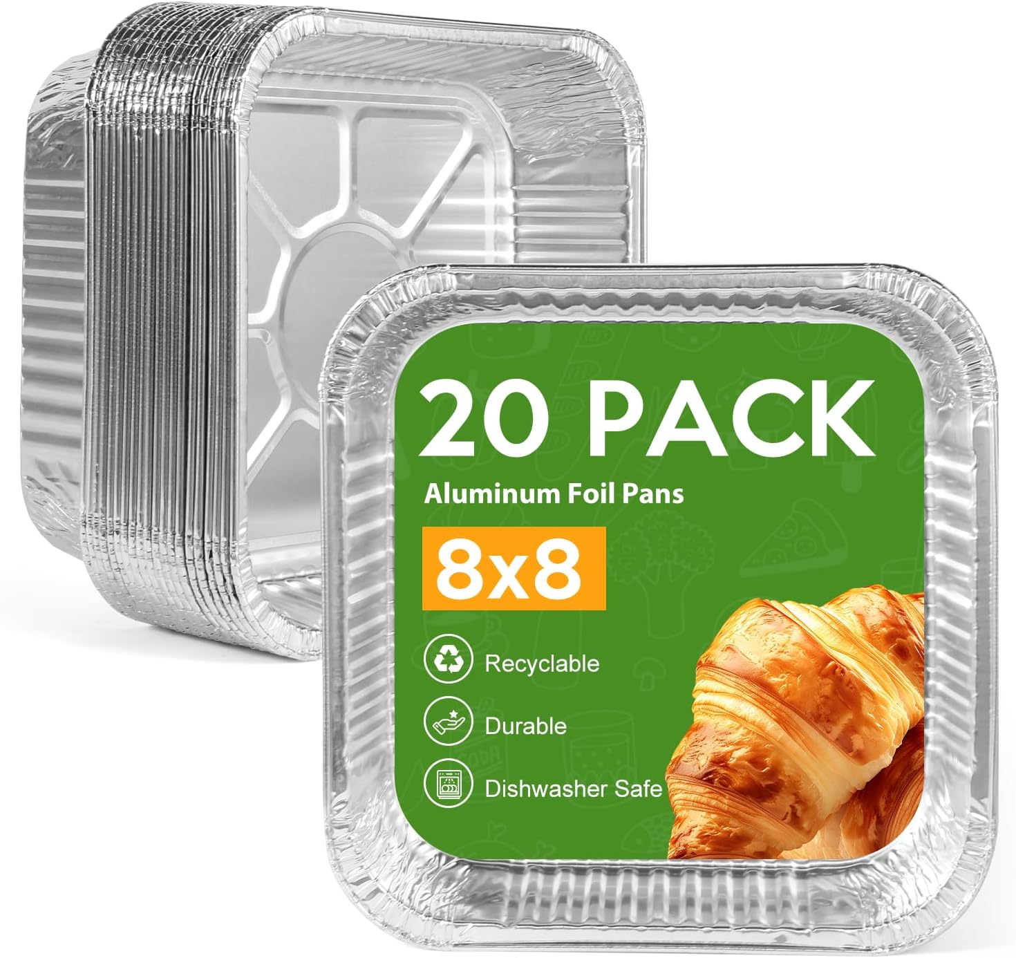 Disposable 8x8 Aluminum Foil P - đánh giá và giá Aluminum Foil Heavy Duty