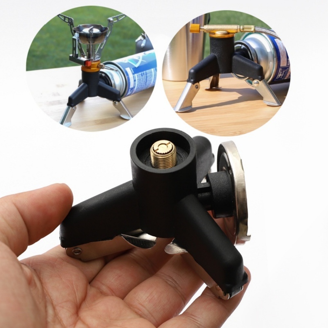 Camping Gas Stove Adapter Conn - đánh giá và giá Camping Cooking Gas Stove Portable Tool