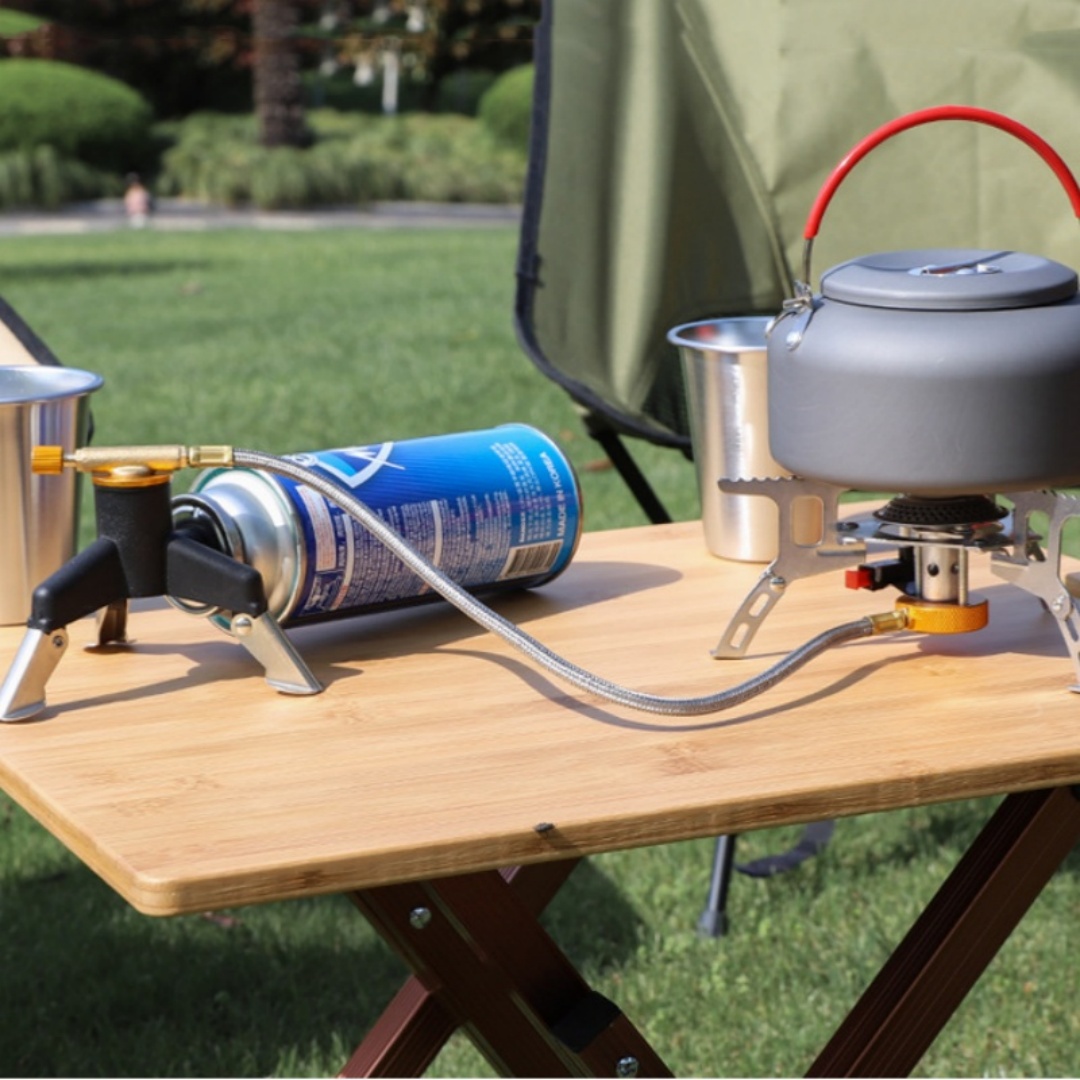 Camping Gas Stove Adapter Conn - đánh giá và giá Camping Cooking Gas Stove Portable Tool