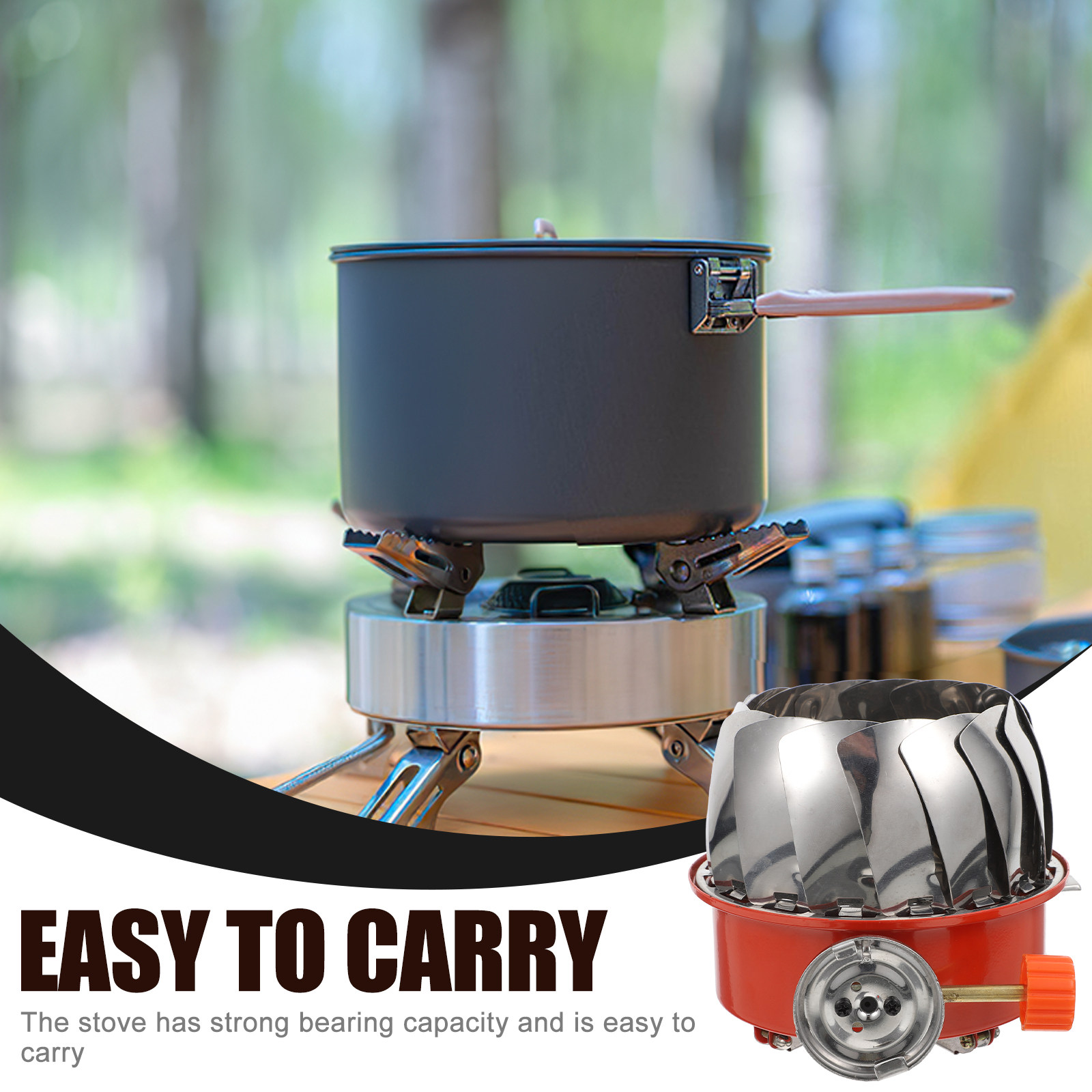 Portable Mini Lotus Gas Stove  - đánh giá và giá Camping Cooking Range