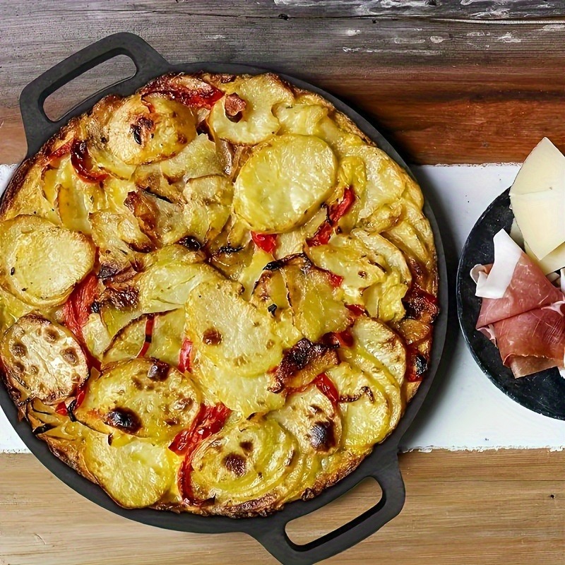 1pcs Cast Iron Outdoor Grill P - đánh giá và giá Camping Cooking Dishes
