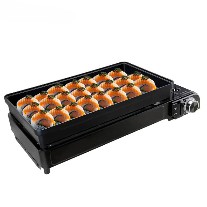 Outdoor Stainless Steel Grill  - đánh giá và giá Camping Cooking Gas Stove Portable Tool
