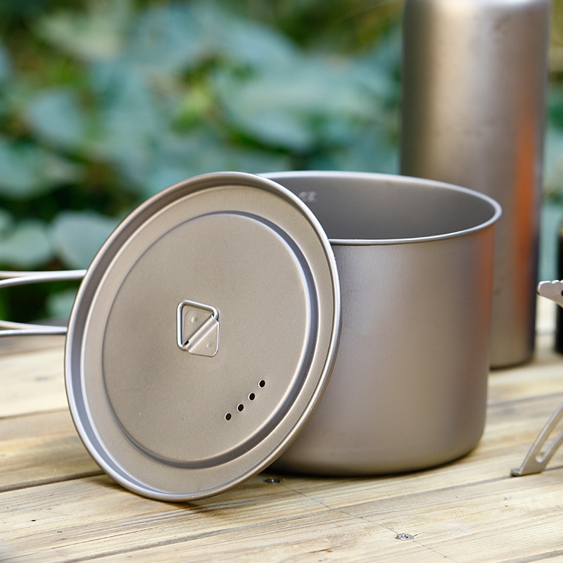 Outdoor Hanging Soup Pot Large - đánh giá và giá Camping Cooking Pot Large