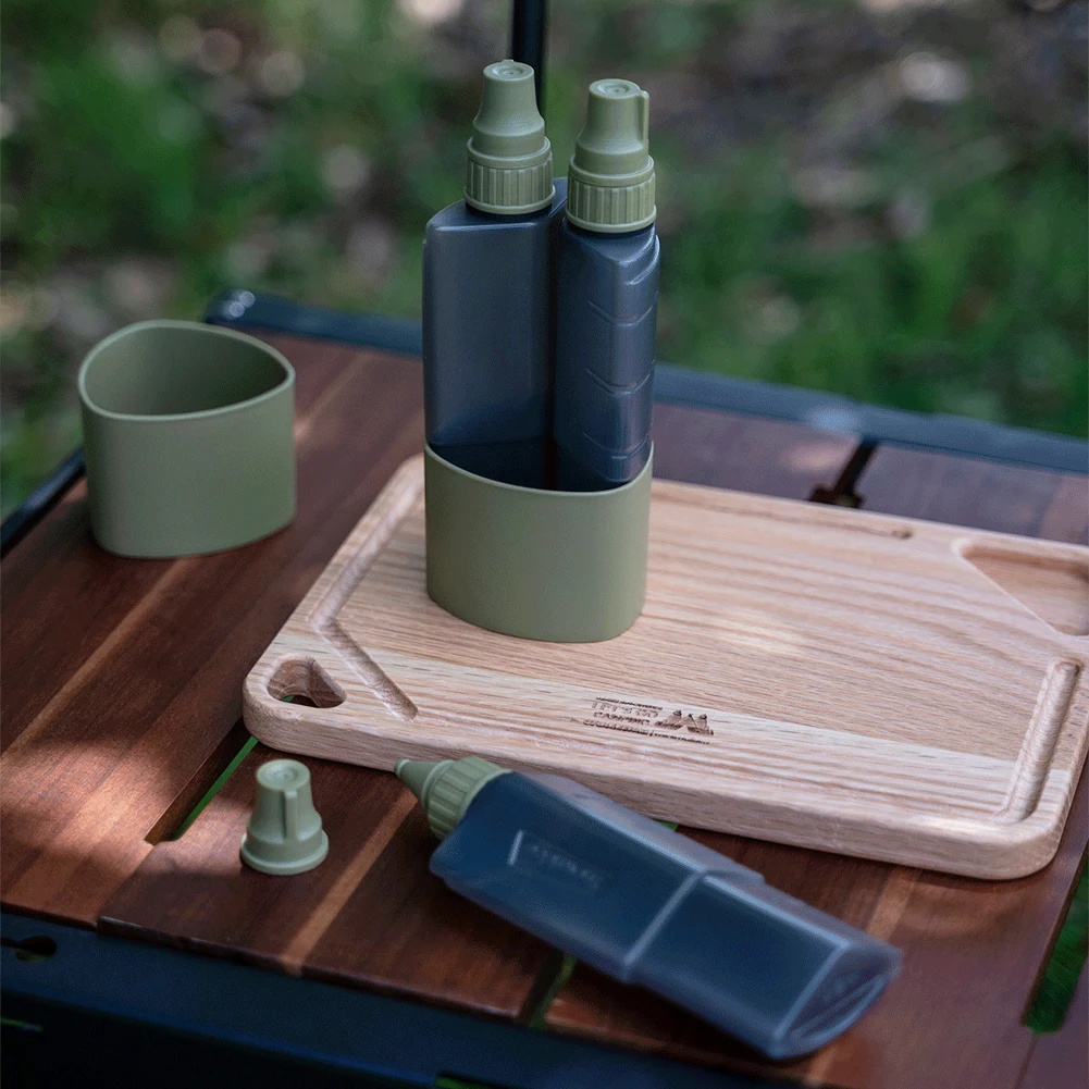 3 In 1 Outdoor Camping Seasoni - đánh giá và giá Quechua Camping Cooking Set