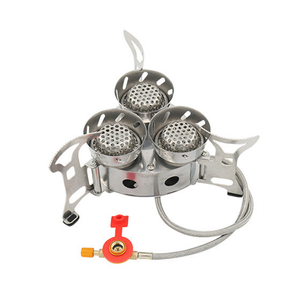 11000W High Power Windproof Ou - đánh giá và giá Camping Cooking Gas Stove Portable Tool