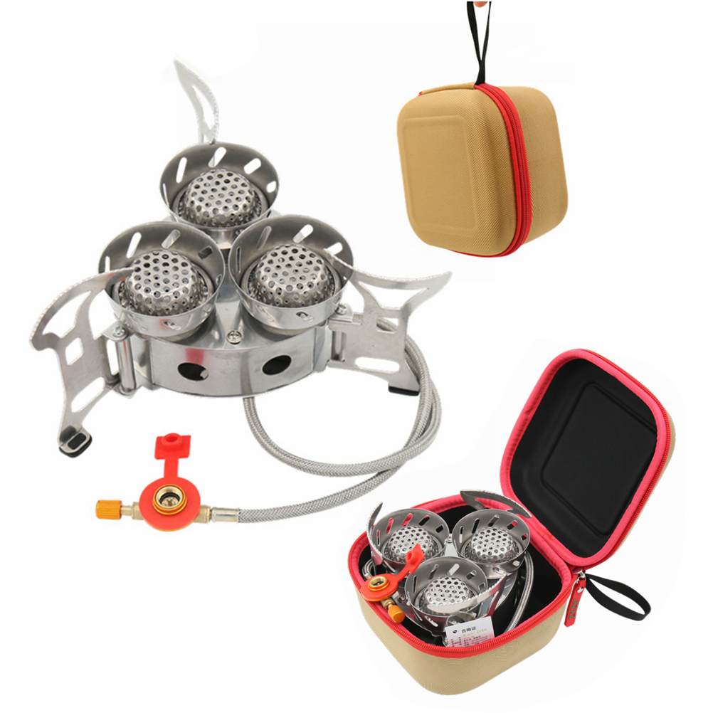 11000W High Power Windproof Ou - đánh giá và giá Camping Cooking Gas Stove Portable Tool
