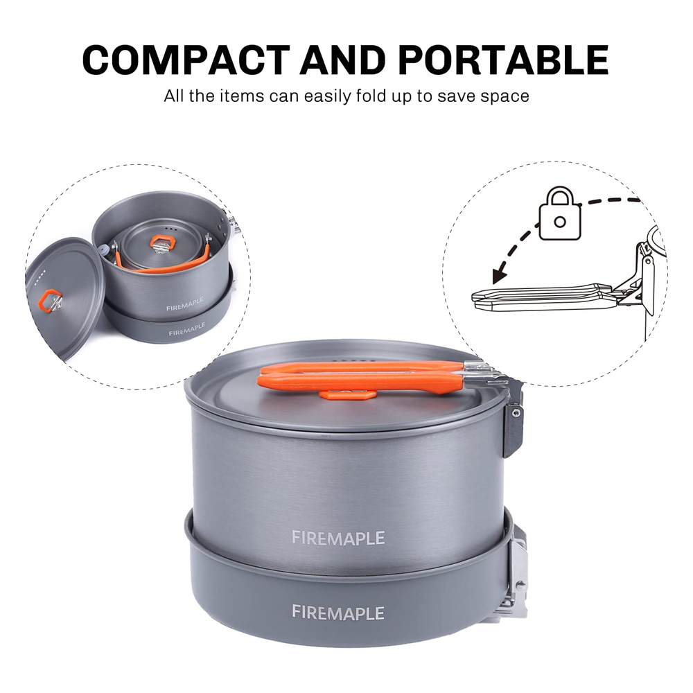 Fire Maple Camping Cookware Ut - đánh giá và giá Camping Cooking Meals
