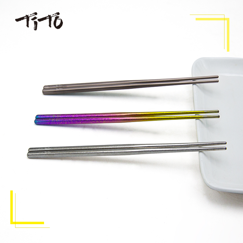 TiTo pure titanium  chopsticks - đánh giá và giá Camping Cooking Meals