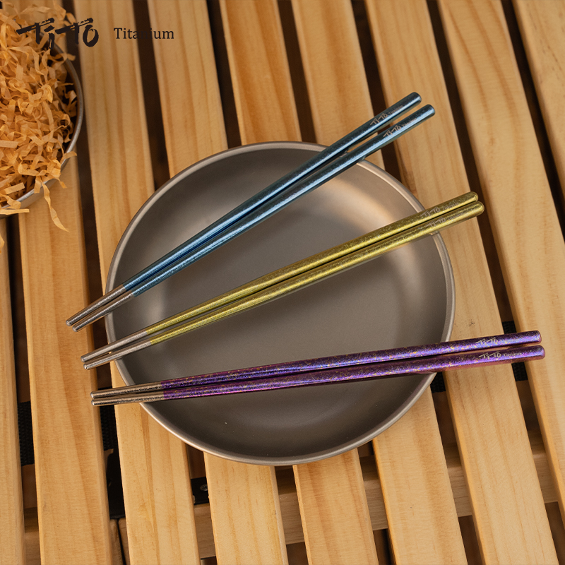 TiTo pure titanium  chopsticks - đánh giá và giá Camping Cooking Meals
